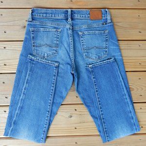 Lucky Brand Sienna Slim Boyfriend Denim Blue Jeans Women's 0/25 Medium W…